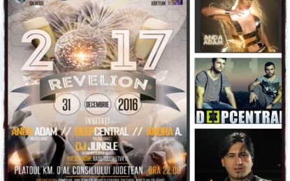 Anda Adam și DeepCentral concertează în noaptea de Revelion la Călărași