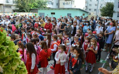 Emoțiile unui nou început de an școlar la Școala Gimnazială ”Mihai Viteazul” din municipiul Călărași
