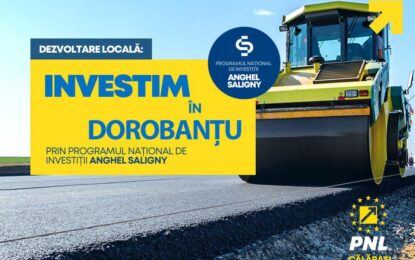 Senator Ciprian Pandea:”Bani guvernamentali pentru asfaltare în comuna Dorobanțu”