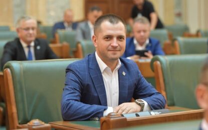 Senatorul liberal călărășean, Ciprian Pandea, chestor al Senatului României