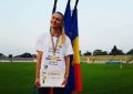 Călărășeanca Alexandra Mihai colecționează medalii de aur/Campioană națională în proba de triplusalt