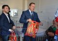 Președintele CJ, Vasile Iliuță, a oferit cadouri, de Moș Nicolae, copiilor internați la secția Pediatrie a SJU Călărași