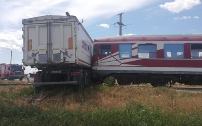 Accident feroviar grav la Vasilați
