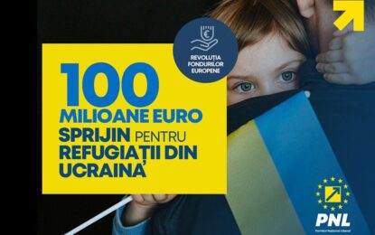 100 de milioane de euro, sprijin pentru refugiații din Ucraina